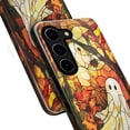 thumbnail image 2 of Case for Samsung Galaxy S23, Halloween Stained Glass Autumn Phone Case Military-Grade Drop Protection Cover for Women Girl - Glossy, 2 of 7