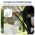 thumbnail image 2 of Mini Sound Machine for Baby Kids Adult: Portable White Noise Machine with 10 Non Looping Natural Soothing Sounds & 7 Color Night Lights, Brown Noise Machine for Pet, 2 of 7