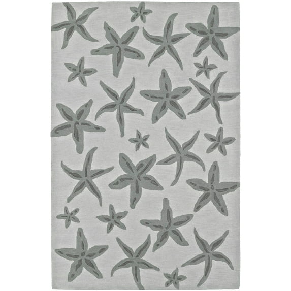 Addison Beaches Coastal Starfish Pearl Area Rug