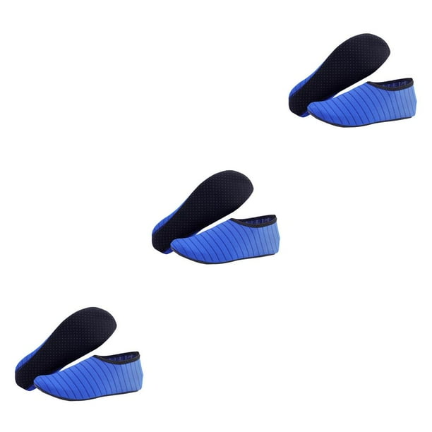 Eigraketly 1 par de zapatos de playa antideslizantes de secado rápido calcetines descalzos deportes acuáticos surf zapatillas para niños adultos azul Type1 NO1 Eigraketly CBP218499