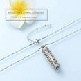 thumbnail image 5 of Tree of Life Urn Necklace Cylinder Vial Urn Necklace for Men Women Keepsake Ashes Necklace Pendent, 5 of 7