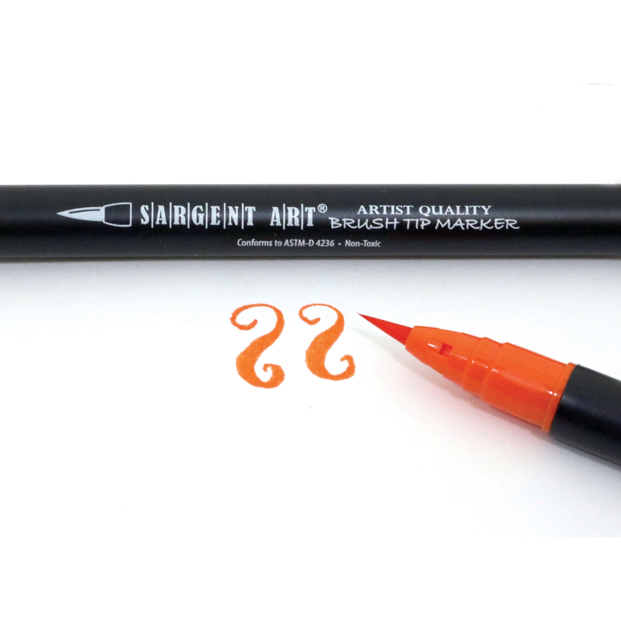 Sargent Art® Dual Tip Marker Set, Fine & Brush Tips, Pack of 24
