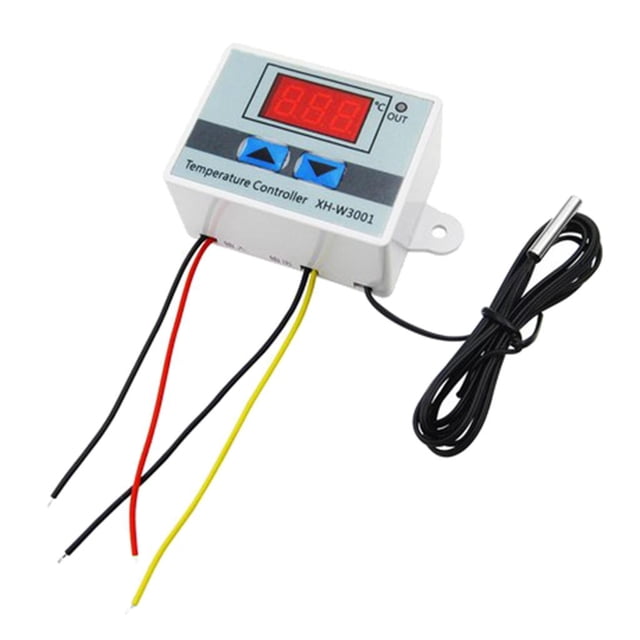 XH-W3001 110G 10A 1500W Controlador de Temperatura LED, Rango de Medición: - 50 degreeC ~ Precisión de Medición: Más o 0.2 degreeC Sharpla Interruptor de temperatura del termostato