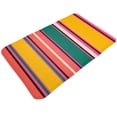 thumbnail image 3 of Bathroom Rugs Non Slip Washable - Vertical Stripes Kitchen Mats for Floor, Area Rugs for Entryway Rugs Indoor, Laundry Bathroom Room Door Rug with Rubber Backing 20x31.5in, 3 of 8