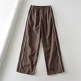 thumbnail image 3 of SEARCHI Women Casual Pants Baggy Cargo Pants  Wide Leg Loose Trousers Streetwear Jogger Trousers Hippie Punk Style, 3 of 6