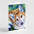 thumbnail image 1 of Corgi Mini Cartes de Vœux & Enveloppes - Lot de 8, 1 of 1