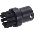 thumbnail image 3 of LLC 4-Pack Noir Brosses Rondes de Remplacement pour Karcher Nettoyeurs à Vapeur SC1 SC2 SC3 SC4 SC5 SC7, 3 of 5