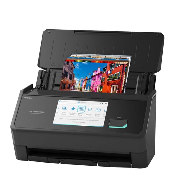 Escáner ScanSnap iX2500 Edición Foto Inalámbrico/USB Negro
