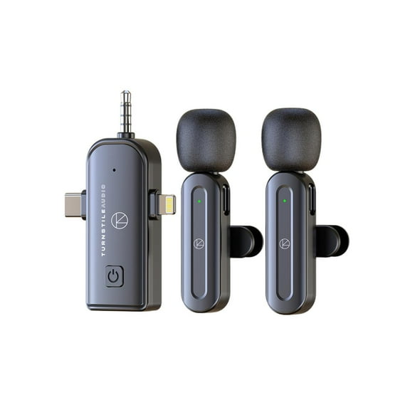 Turnstile Audio 3-In-1 Multifunctional Wireless Lavalier Microphone