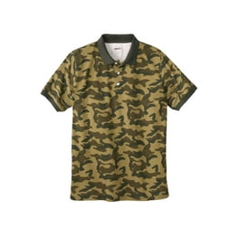 KingSize Men's Big Tall No Tuck Polo Shirt