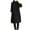 Black, variant on Oksale Plus Size Corduroy Dresses for Women Trendy Thick Tutleneck Dress with Pockets Loose Long Sleeve Midi Dress Soft Warm Winter Dress Black L