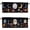 Aesthetic Moon Flower, variant on Coffee Valance Curtains 2 Pack Farmhouse Country Coffee Vintage Valance for Kitchen Windows Bathroom Living Room Bedroom Window Treatment Valances 54x18 inch