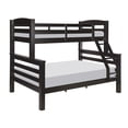 thumbnail image 1 of Powell Black Bunk Bed, Twin/Full,, 1 of 10