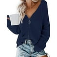 thumbnail image 2 of Cardigan à Capuche Femme Pull Zip Cardigan à Capuche Pull Zippé à Capuche Haut Ample Cardigan à Capuche Femme Haut Décontracté à Capuche Femme Cardigan à Capuche Pull, 2 of 6