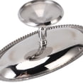 thumbnail image 2 of 304 Stainless Steel Oval Hammered Dessert Bowl Footed Ice Cream Cup Snack Pudding Serving Dish for Party, 2 of 9
