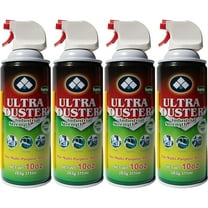 Ultra Duster Industrial Strength Compressed Air Duster Cleaner 10 oz. 4/Pack (UDS-10P4)