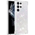 thumbnail image 2 of Slim Fit Phone Case for Samsung Galaxy S23 Ultra, Glitter Liquid Quicksand Effect Silicone Soft TPU Case with Camera Lens and Screen Protection for Galaxy S23 Ultra,LSWT Colorful, 2 of 14
