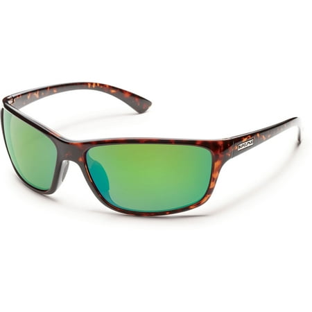 Tortoise Polarized Mirror - Suncloud Optics Sentry Polarized Sunglasses ( Tortoise / Green Mirror Polarized Polycarbonate )