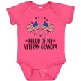 thumbnail image 3 of Inktastic Military Proud of Veteran Grandpa Boys or Girls Baby Bodysuit, 3 of 5