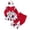 a38-Red, variant on yboeqw Toddler Girl Clothes 3 Piece Ruffle Long Sleeve Top and Flare Pants 3pcs Fall Winter Girl Outfits with Headband,Size 2-3 Years