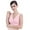 Hot Pink, variant on Maternity Nursing Bras Womens Sleeping Nursing Bra Wirefree front buckle Breastfeeding Maternity Bralette Hot Pink,XL