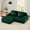 Green, variant on Alvantor 82" Cloud Modular Sectional Sofa Loveseat with Movable Ottoman, Deep Seat Flannelette Boneless Couch for Living Room Bedroom Cream
