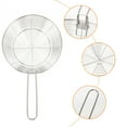 thumbnail image 6 of SEWCHICS Stainless Steel Fry Basket with Handle for Crispy Snacks, Fries, and Kitchen Use, 6 of 8
