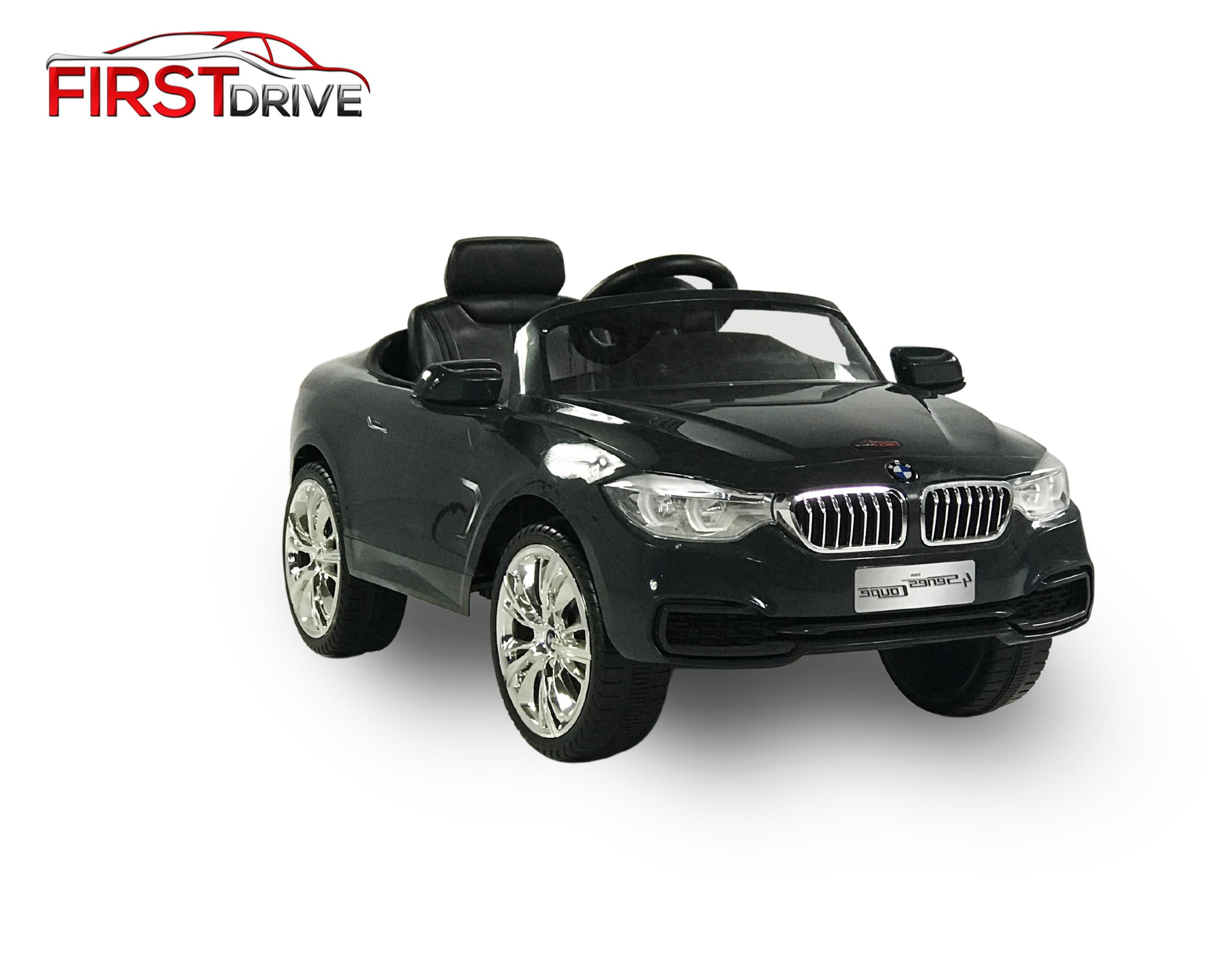 BMW 4-Series Grey Licensed 12V Kids Electric Ride-On Car with Remote Control