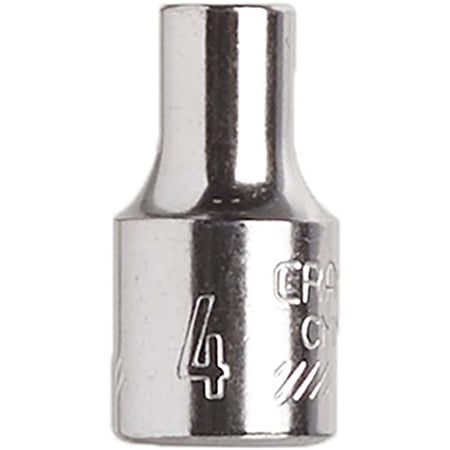 UPC: 0885911586221 | CRAFTSMAN Shallow Socket  Metric  1/4-Inch Drive  4mm  6-Point (CMMT43505)