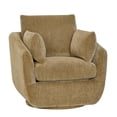 thumbnail image 6 of Beautiful Louisa Swivel Chair by Drew Barrymore, Latte, 6 of 9