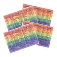 thumbnail image 3 of Miangastore 4Pcs Multi Color Paper Notebook Stickers for Laptop Users and Professionals 3.69X3.07X0.04in, 3 of 8