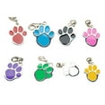 thumbnail image 4 of ZLight Engraved Pet Tags Dog Cat Round Disc Stainless Steel Collar Tag Pets ID Red, 4 of 6