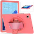 thumbnail image 5 of Coral Red Case For Samsung Tab A7 10.4 Inch T500 With Hand Strap, Adjustable Stand, 5 of 5