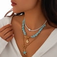 thumbnail image 2 of NICKSUN Seashell Necklace Shell Necklaces for Women Charm Necklace Beachy Jewelry for Women Gold Pearl Starfish Necklace Stack Non Tarnish Waterproof Summer Jewelry, 2 of 6
