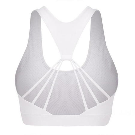 

SUANMAY Underwear Bra Yoga Clothes Women s Beautiful Back Sports Underwear Quick Dry Top Yoga Wear White 1PCS