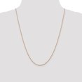 thumbnail image 2 of 14k Rose Gold 24 Inch 1.10mm Ropa Chain Necklace Pendant Charm, 2 of 9