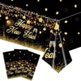 thumbnail image 3 of Mantel de 137x274cm para decoración del hogar, cubiertas de mesa de Feliz Año Nuevo, suministros para fiesta de Nochevieja, 1 piezas, 2024, 3 of 4