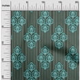 thumbnail image 1 of oneOone Cotton Silk Fabric Ethnic Ikat Decor Fabric Printed BTY 42 Inch Wide, 1 of 4