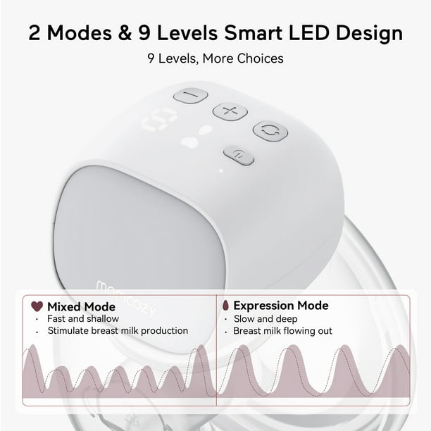 Momcozy S9 Pro Wearable Breast Pump, Hands Free Electric Breast
