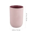 thumbnail image 2 of Toyvian 4Pcs Plastic Bathroom Mugs Assorted Colors Sturdy Anti Fall Toothbrush Tumbler Cups for Storage, 2 of 6