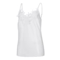 thumbnail image 5 of WNEGSTG Womens Workout Halter Tops Cropped Tank Tops,Women Fashion Solid Color Sexy Lace V-Neck Camisole Vest Tank Top, 5 of 9