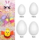 thumbnail image 2 of Kit de manualidades para huevos de Pascua, juguetes para pintar, huevos blancos vacíos, decoración colgante para 50 80 100 120 mm 50x, 2 of 8