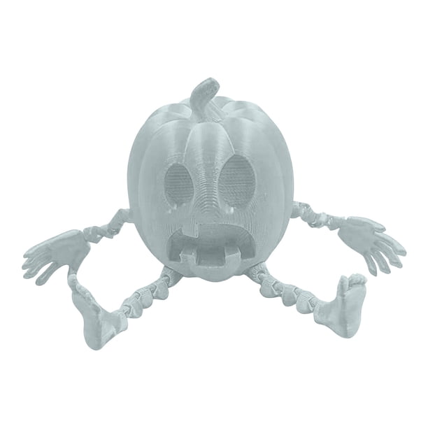 Precio reducido por tiempo limitado!Calabazas fluorescentes 3D, decoración de escritorio de calabaza articulada impresa en 3D, juguetes de calabazas flexibles posables, novedad calabazas de Halloween