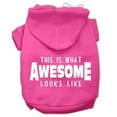 thumbnail image 5 of Pet Dog  Cat Hoodie Screen Printed, "This Is What Awesome Looks Like", 5 of 11