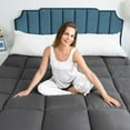MERITLIFE Extra Thick Full Size Mattress Topper Pillow Top Mattress