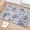 White/Royal Blue, variant on Moroccan Trellis Washable Rug, Kitchen Rugs for Entryway Bathroom, Non-Slip Indoor Door Mat Ultra-Thin, Small Oriental Throw Carpet for Bedroom Entry