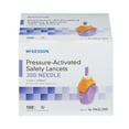 thumbnail image 2 of McKesson Safety Lancets, Pressure-Activated - Sterile, 30 Gauge Needle, 100 Count, 1 Pack, 2 of 10