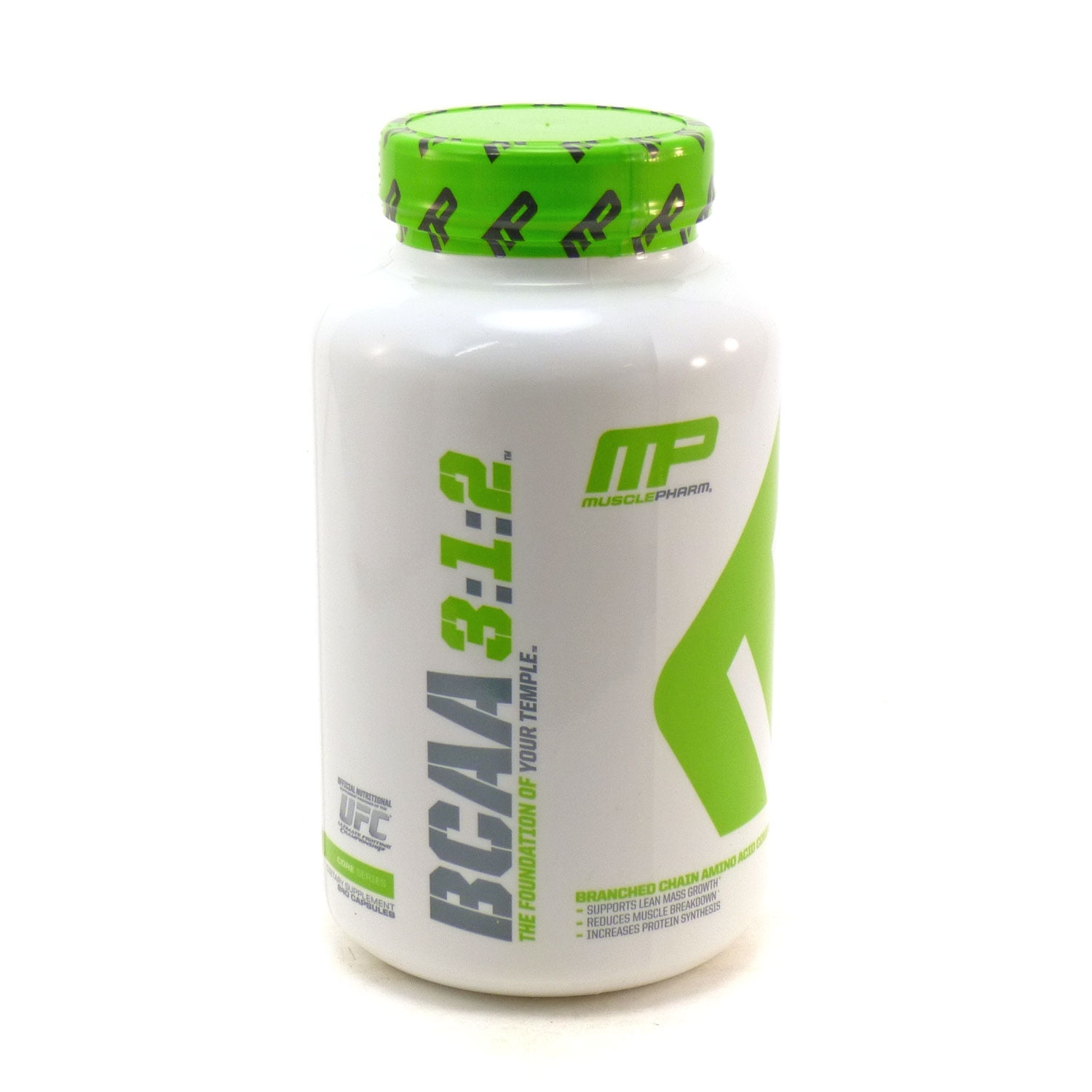 MusclePharm BCAA 312 Capsules, 240 Ct