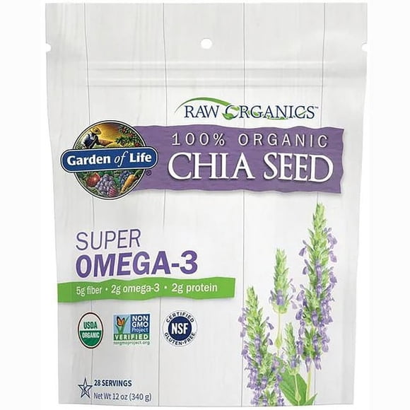 Garden Of Life - Raw Organics Chia Seed - 12 OZ