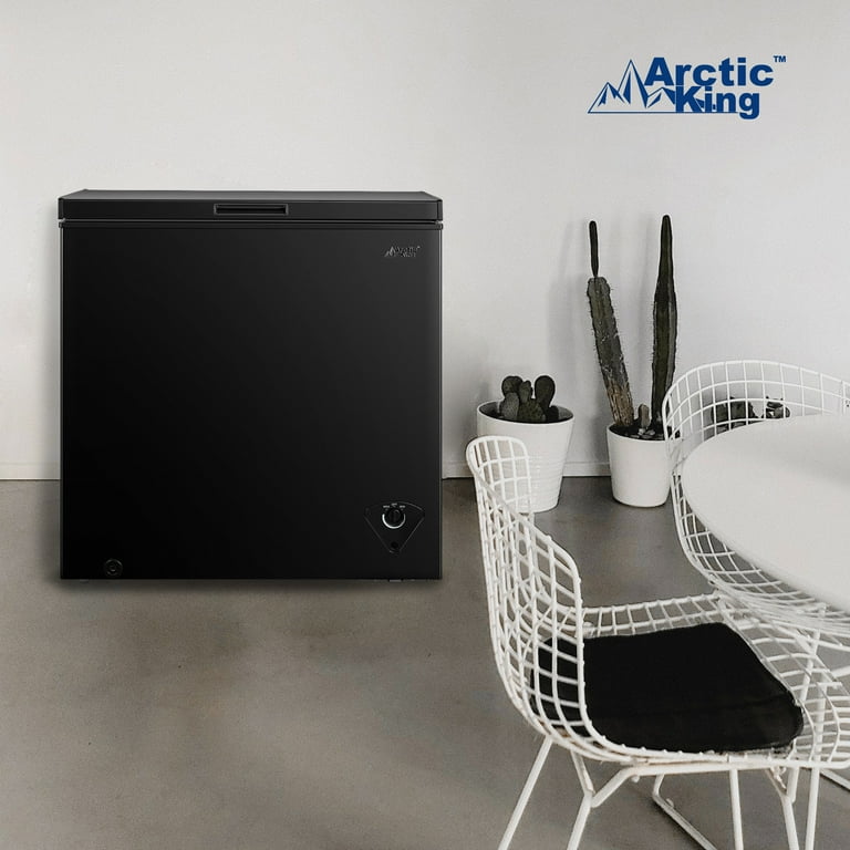 Arctic King 7 Cu ft Chest Freezer, Black - Walmart.com